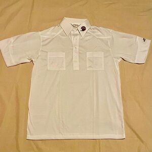 Texas A&M Aggies Golf Polo, Vintage, Jackie Sherrill Media Invitational. Large
